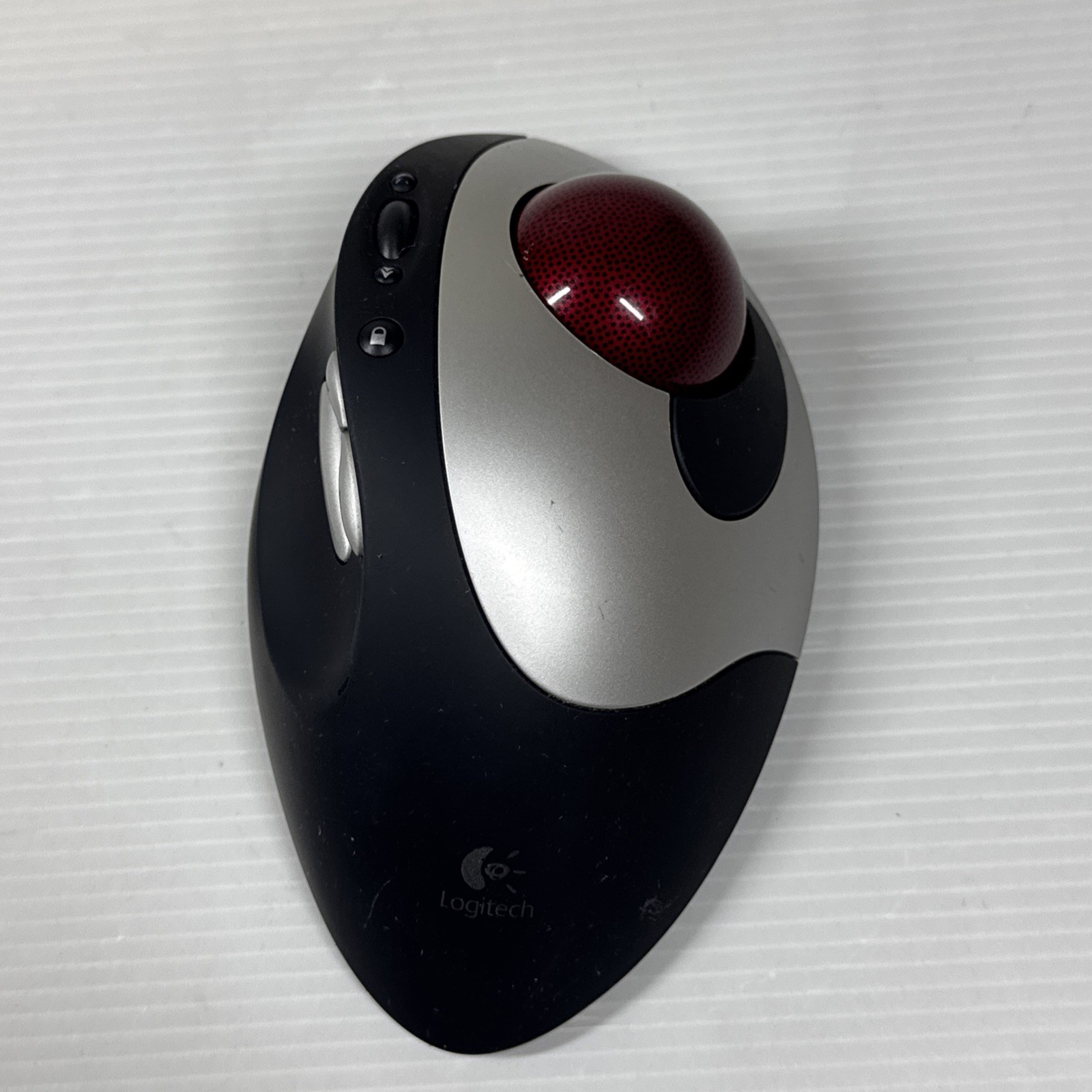Logitech T-RB22 Cordless Optical TrackMan Mouse No Receiver Not Tested  Untested