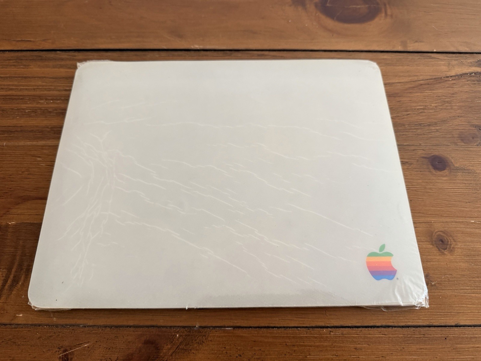 Vintage Apple Rainbow Mousepad NOS Sealed 90’s