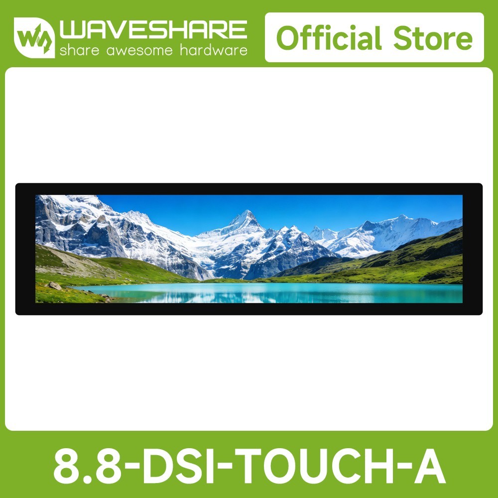 Waveshare 8.8inch DSI Capacitive Touch Display IPS Panel 480x1920 10-Point