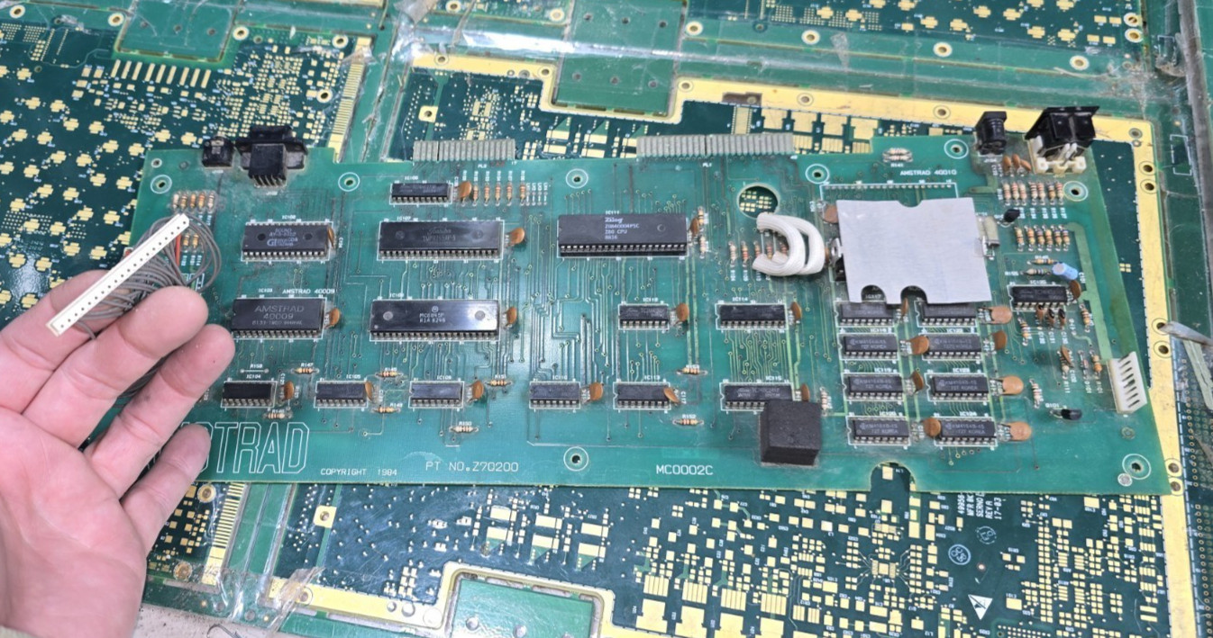 Amstrad CPC 464 16-Pin Older Version DEFECTIVE DONOR Motherboard-Untested-PARTS
