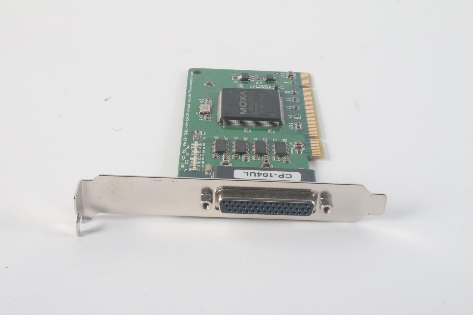 Moxa CP-104UL4 Universal Low Profile PCI Communication Board Module