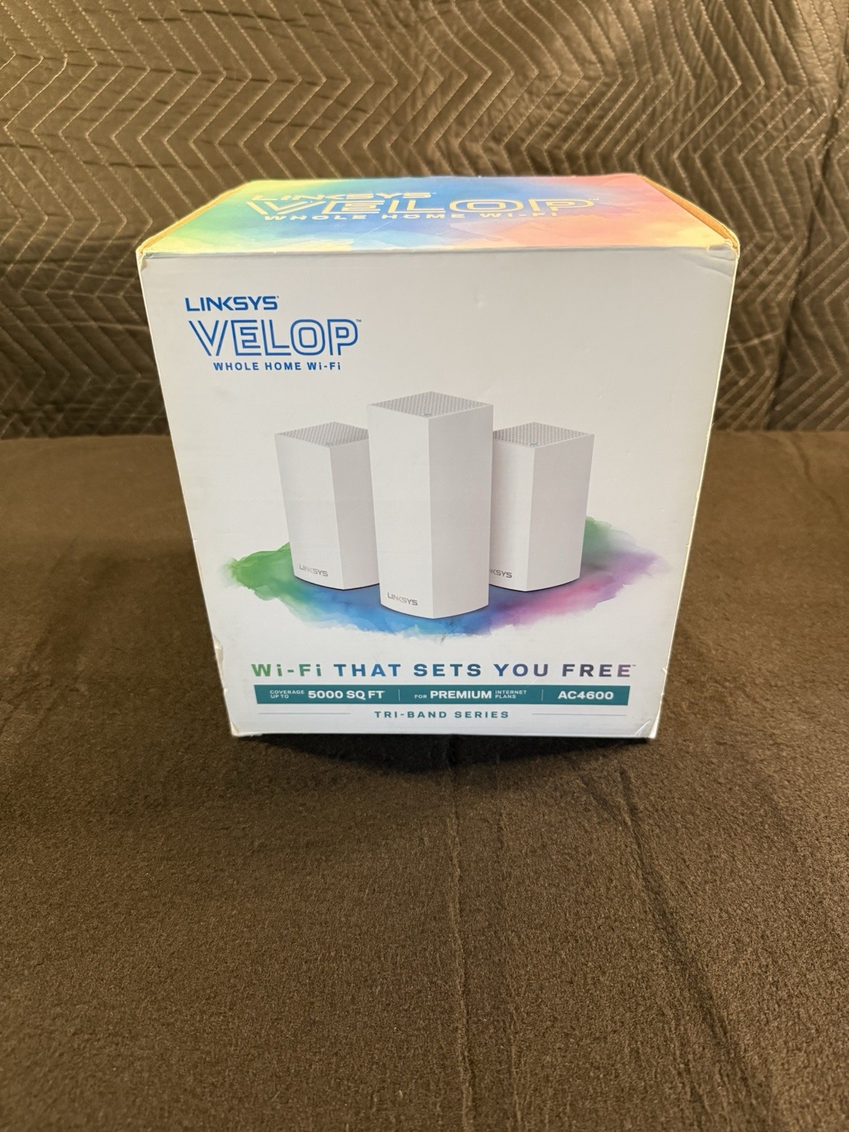Linksys VLP0203 Velop Tri-Band Whole Home Intelligent Mesh WiFi System, 3 Pack