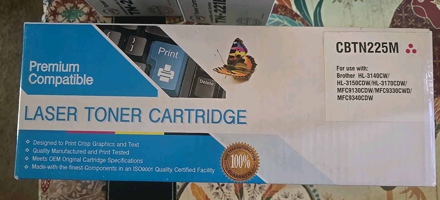 Premium Compatible CBTN225M Laser Toner Cartridge 