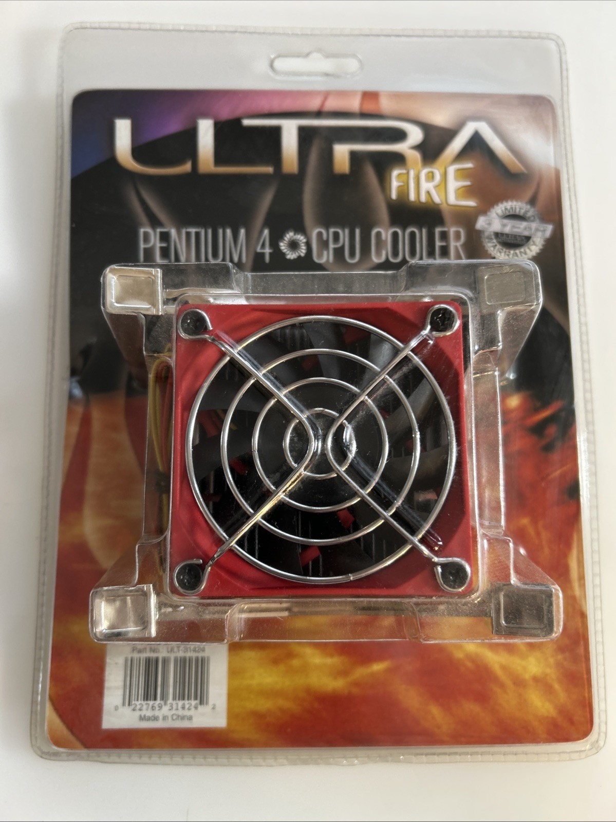 ULTRA Fire Pentium 4 CPU Cooler ULT-31424 w/ Heatsink h29ws