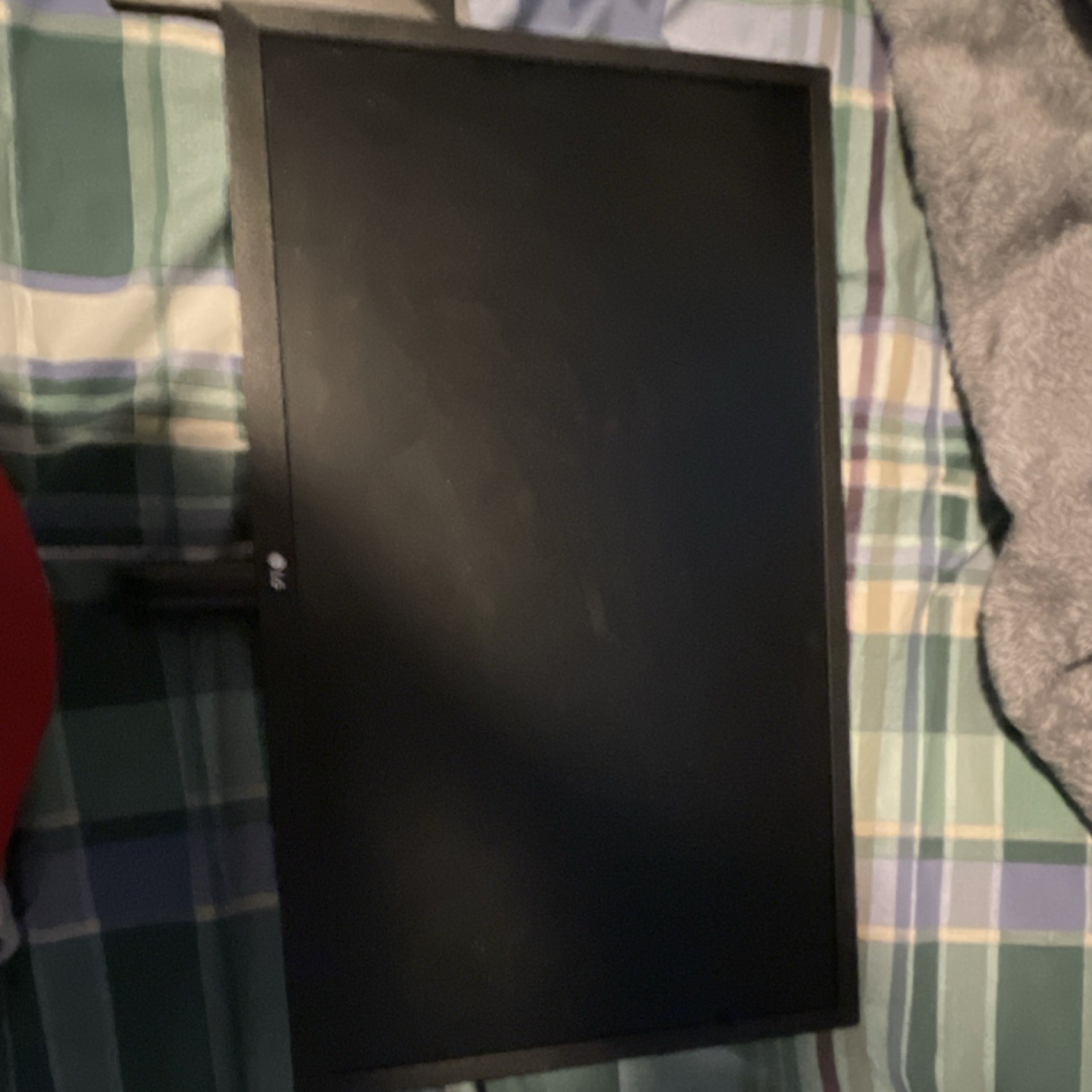 LG 23-24.9" Flat Screen Computer Monitor 16:9 Aspect Ratio Black Display