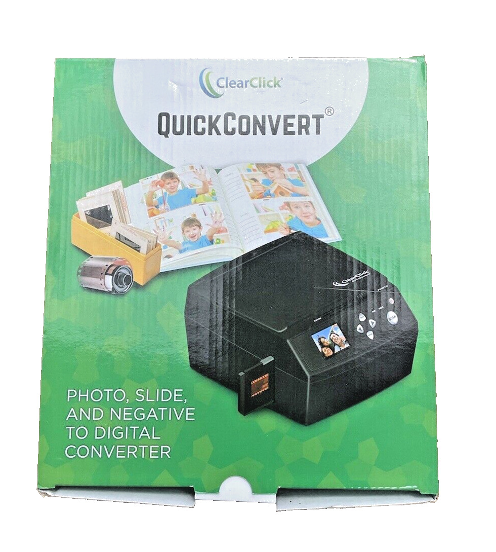 ClearClick  QuickConvert Photo, Slide, and 35mm Negatives to Digital