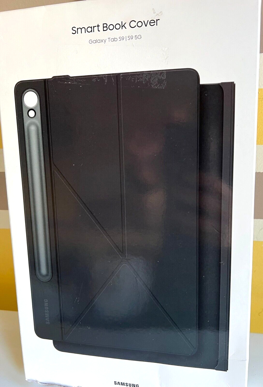 New Samsung Official OEM Galaxy Tab S9 5G Smart Book Cover EF-BX710PBEGCA  Black
