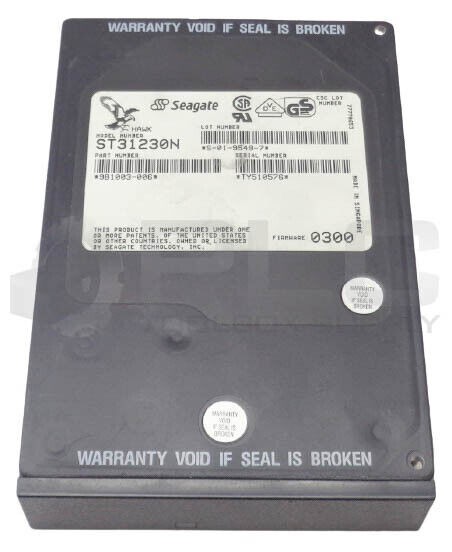 NEW SEAGATE 9B1003-006 HAWK ST31230N HARD DRIVE HDD, 1.2GB