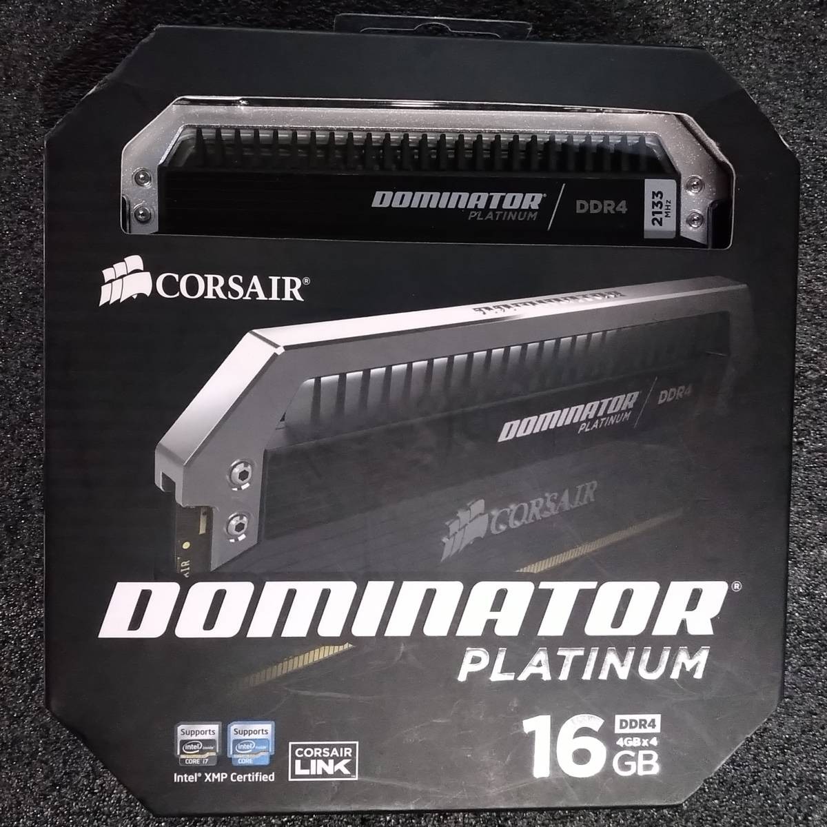 Corsair DOMINATOR PLATINUM DDR4 16GB (4x4GB) 2133MHz PC4-17000 Memory Kit Mint