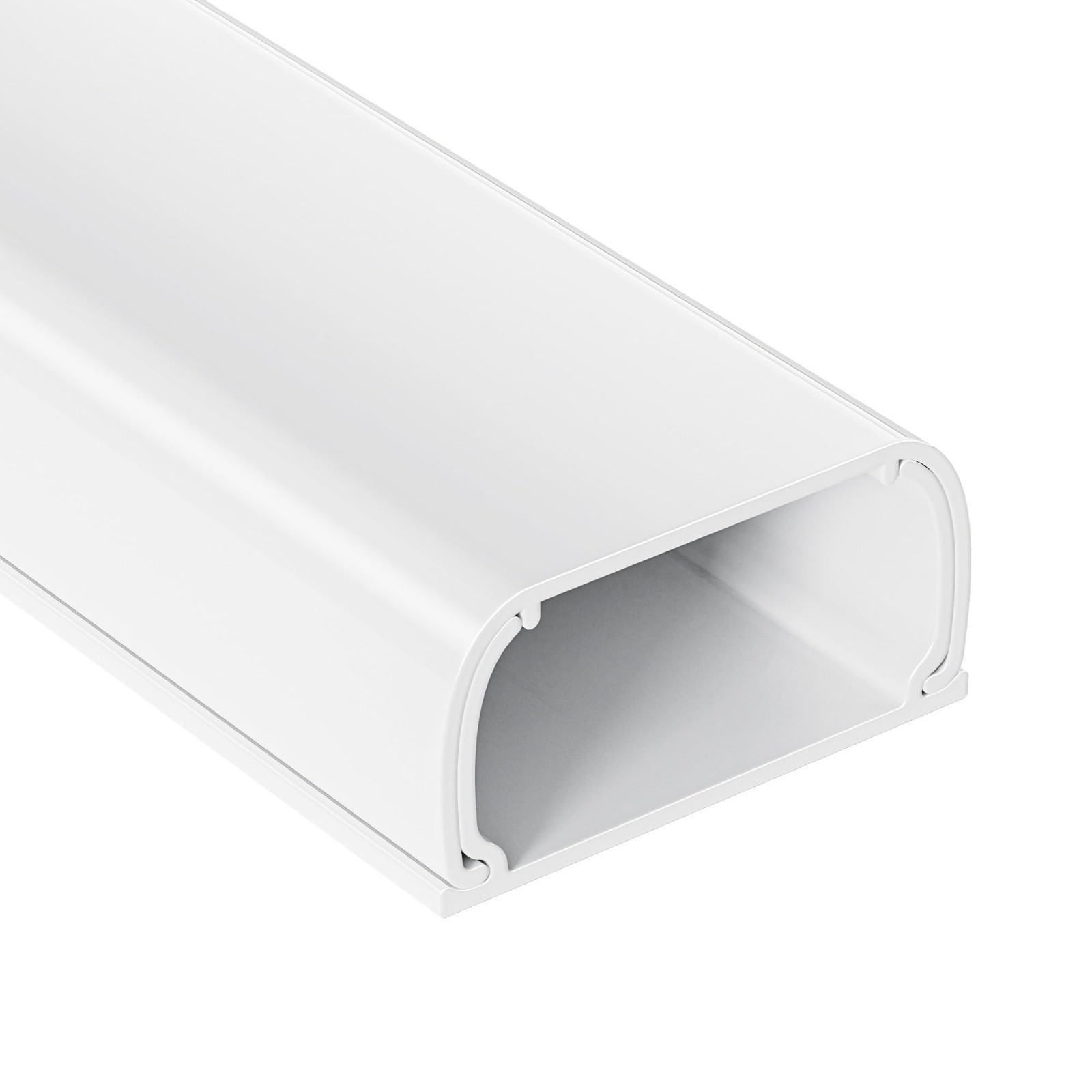 Large Cord Hider 47in - Paintable Cable Management Kit for Wall, X-Large Wire Co