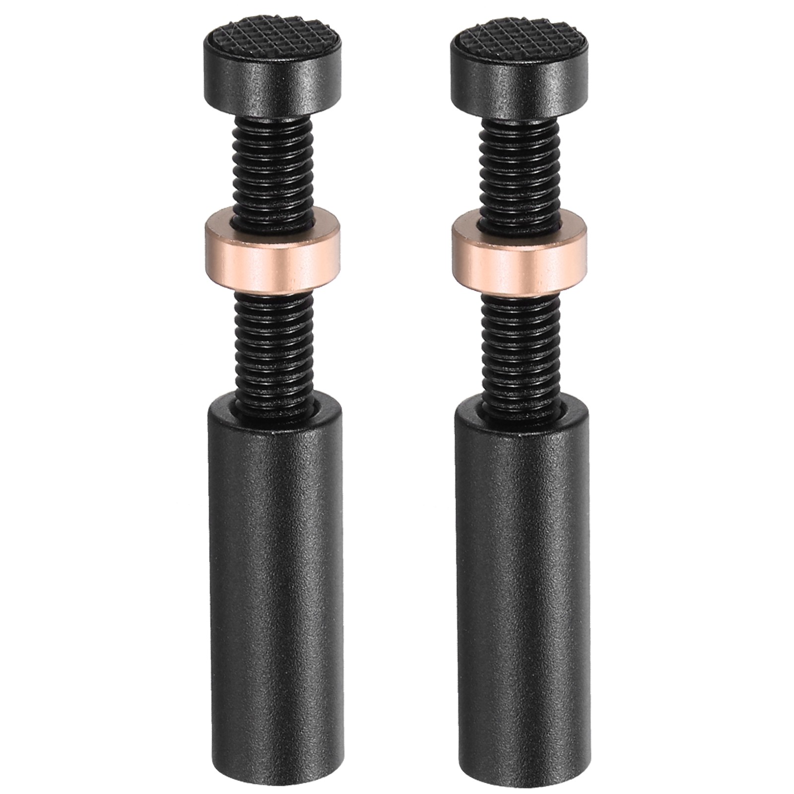 2Pcs Graphics Card Support,49-80mm Adjustable Height, Aluminum Alloy Black, Gold