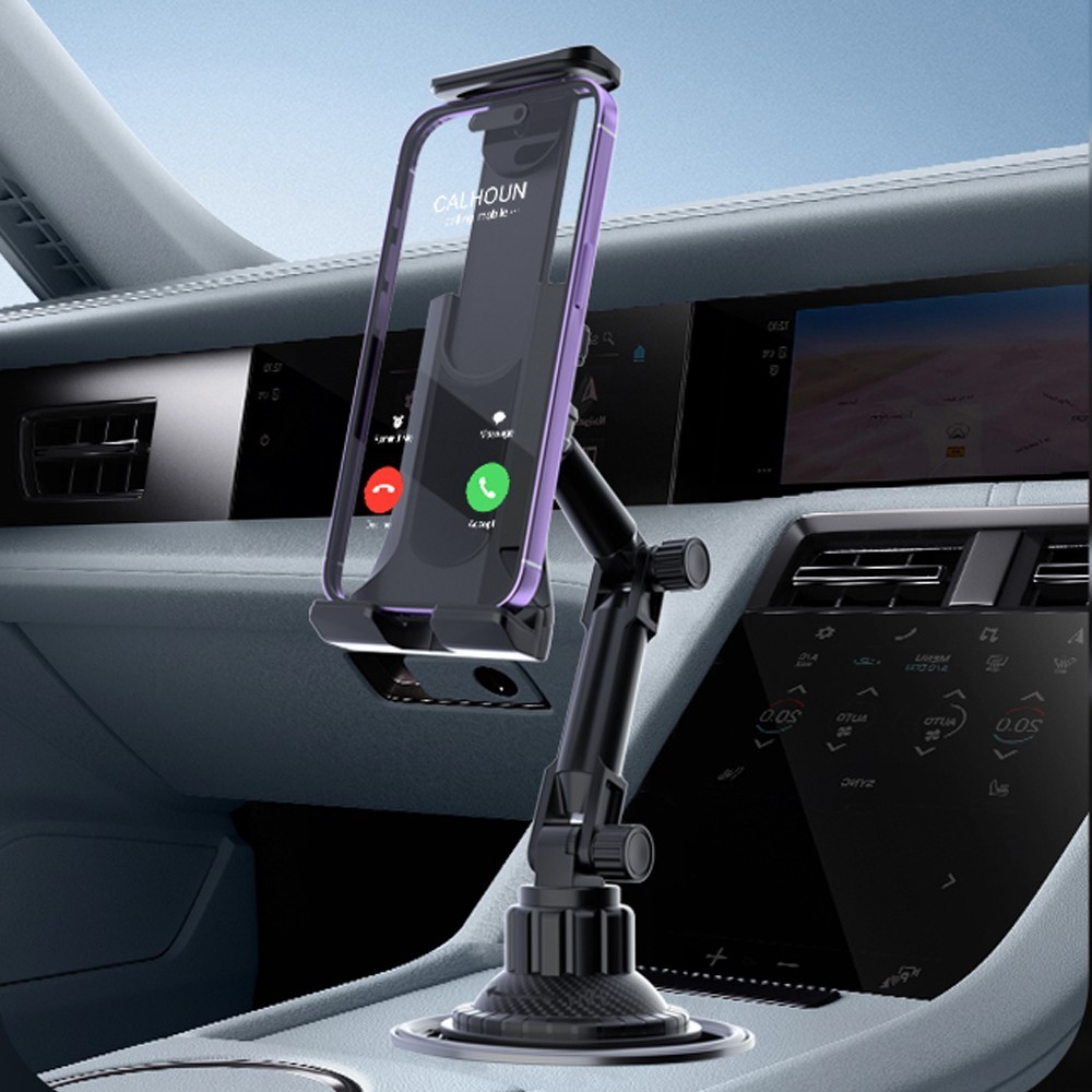 Universal Car Mount Car Cup Holder Phone Stand For 4.7-12.9" iPhone iPad Tablet