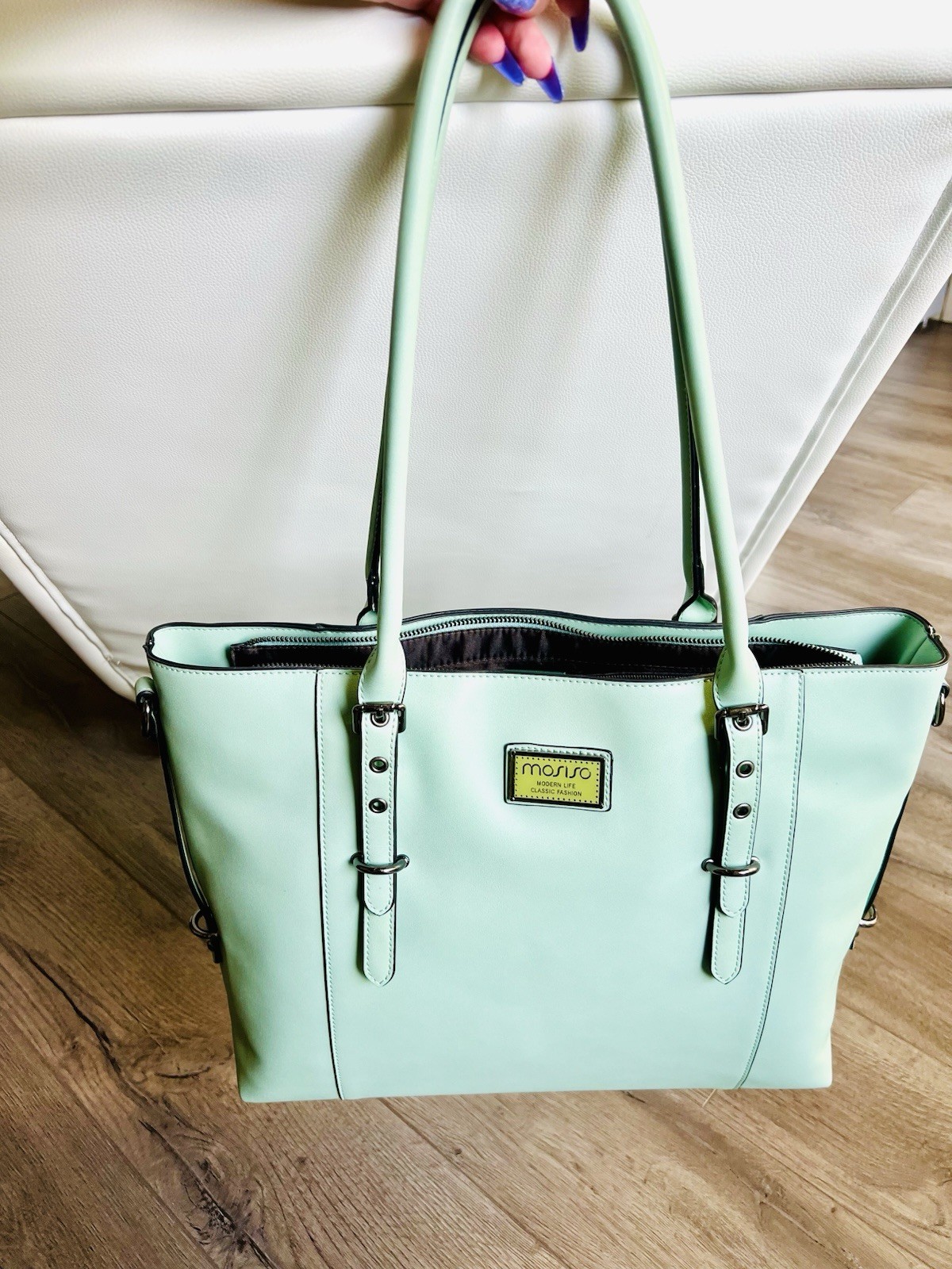 Mosiso Laptop Tote Bag/ Handbag/ Briefcase/ Excellent Condition/ 