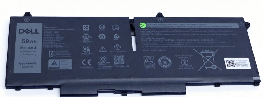 Genuine FK0VR 07KRV Battery Dell Latitude 5330 7330 7430 7530 Precision 3570
