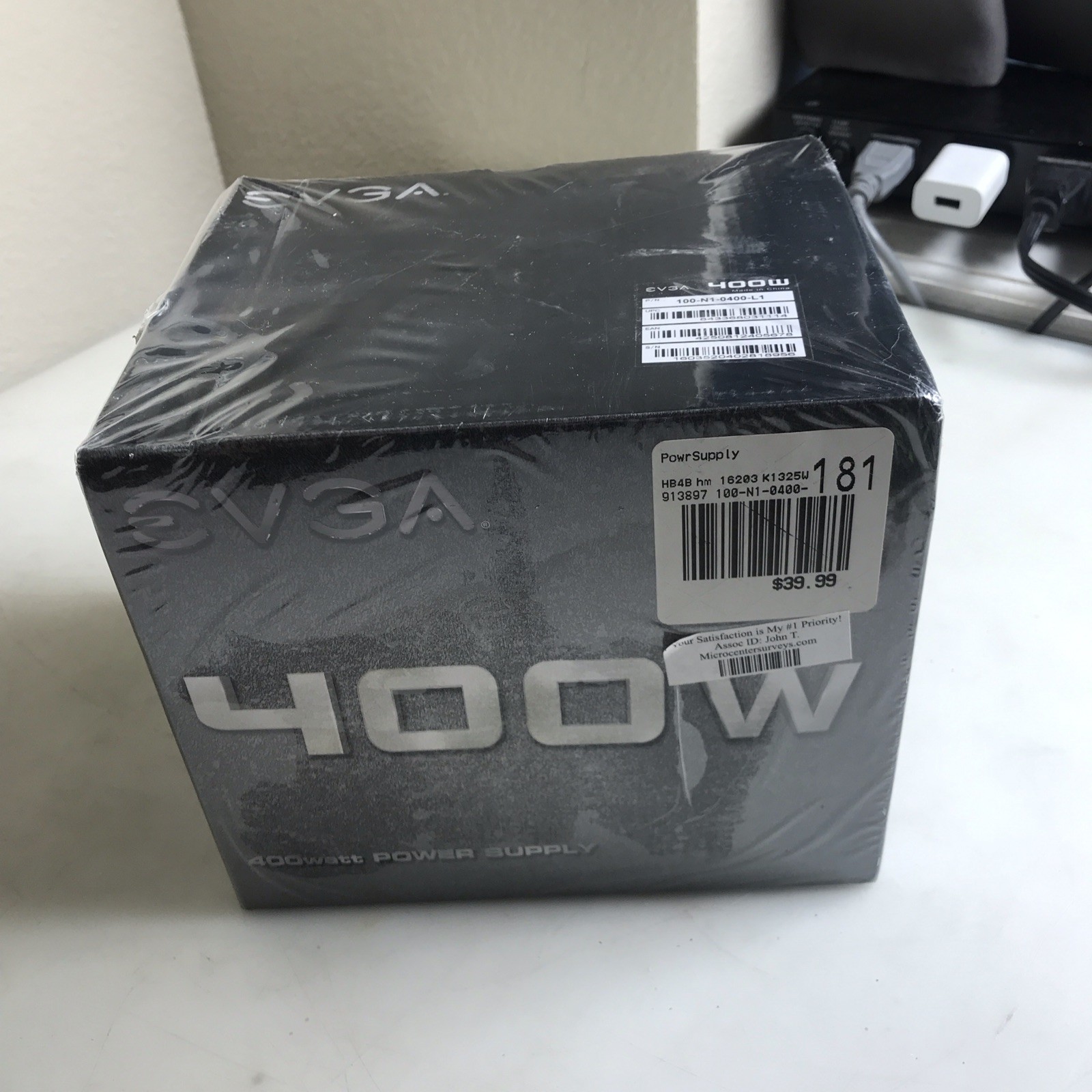 NEW IN SEALED BOX EVGA 400W POWER SUPPLY