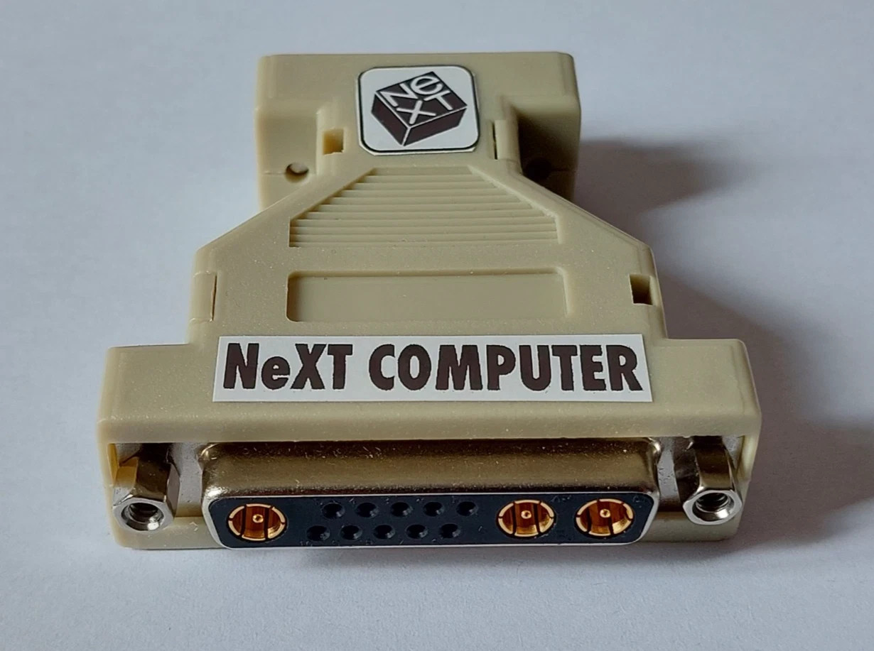 Adapter NeXT Computer “Y” Cable 13W3 DB19 NeXTStation Color Turbo VGA Flat Panel