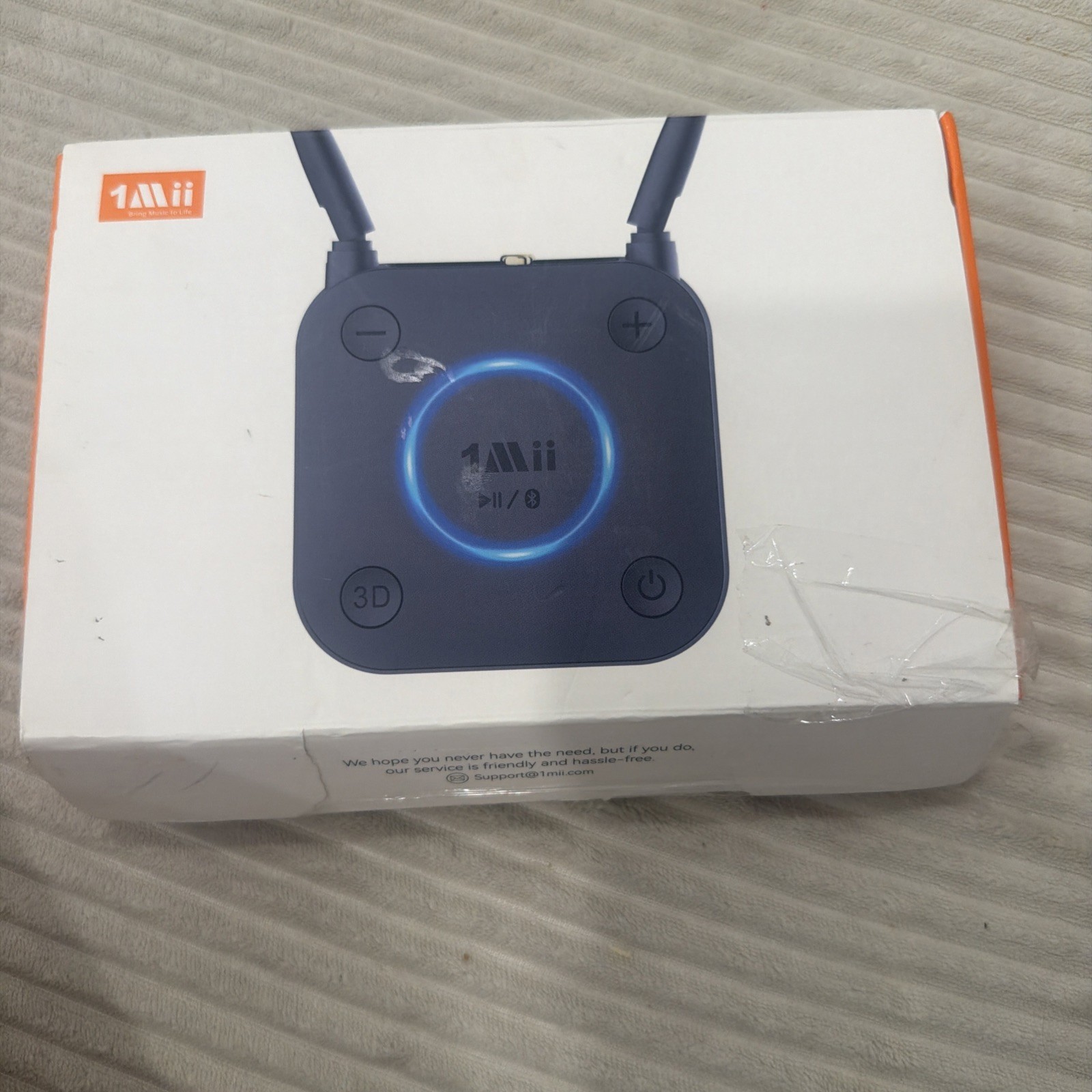 1Mii B06Pro Long Range Bluetooth 5.0 Receiver, HiFi Wireless Audio Adapter