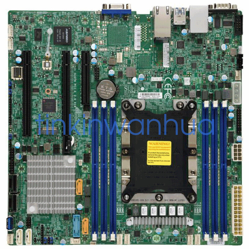 For Supermicro X11SPM-F Single Socket LGA-3647 DDR4 MicroATX Server Motherboard