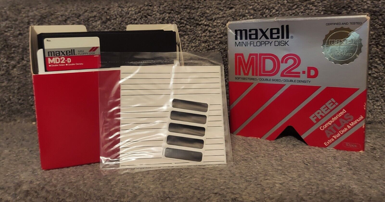 Vintage MAXELL MD2-D 5-1/4\