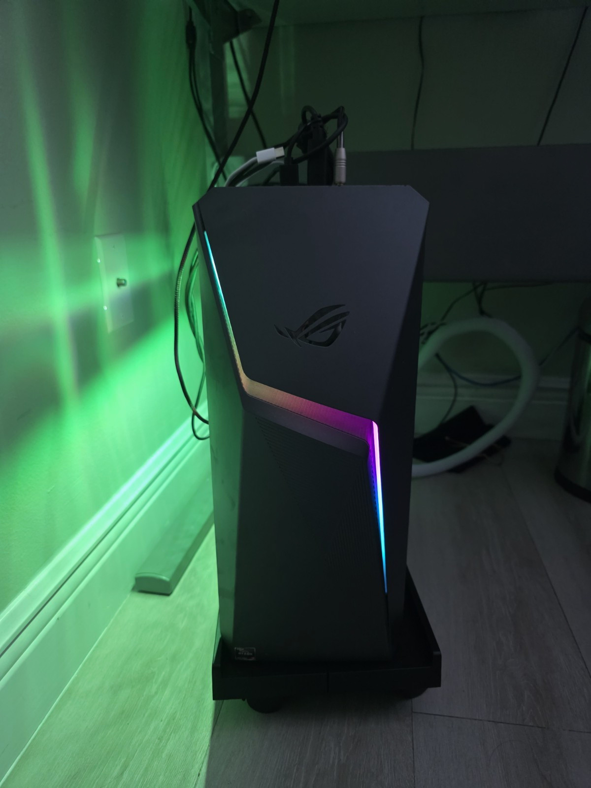 ASUS ROG Gaming Desktop Tower PC, Dedicated Graphics, RGB Lighting, Black