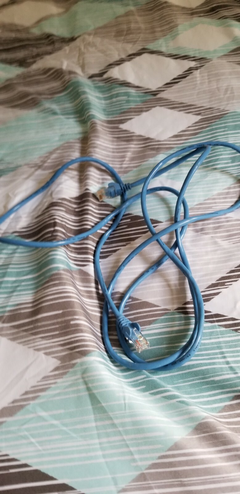 Belkin-cables Belkin FastCAT 5e Patch Cable, Sky Blue, Snagless, 6ft Networking 