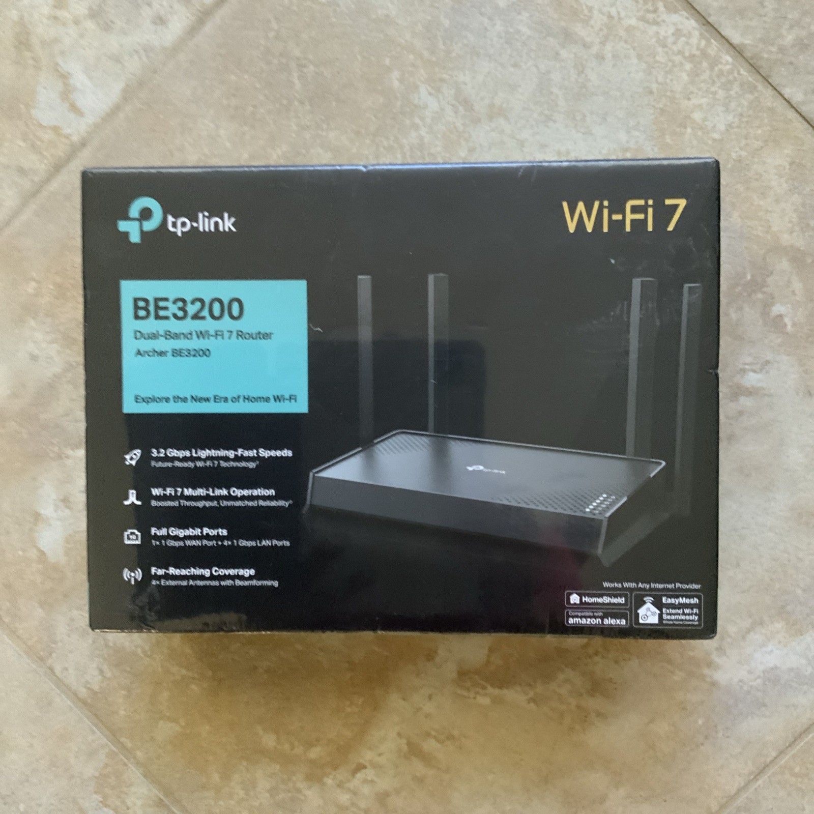 Used TP-LINK Archer BE3200 Dual Band Wi-Fi 7 Router Sealed - UBB.threads