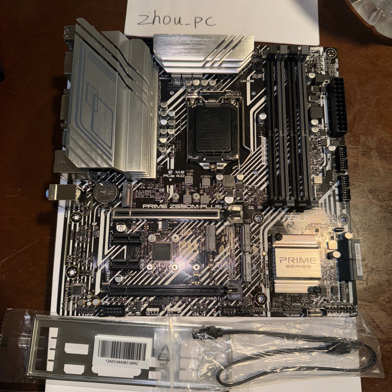 ASUS Prime Z590M-Plus LGA 1200 Intel Z590 Motherboard