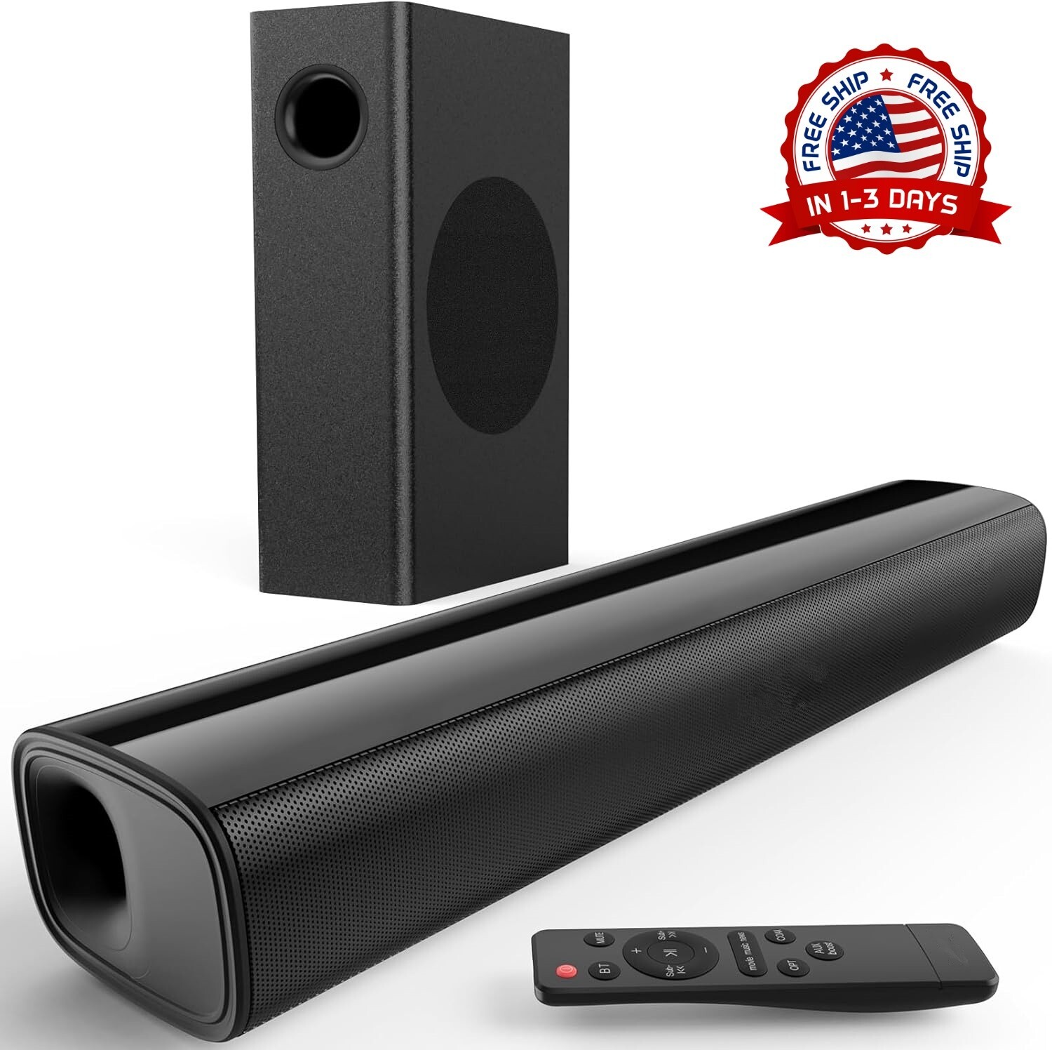 Sistema De USB Audio Sonido Altavoces Con Subwoofer Para PC Casa El Hogar Set US