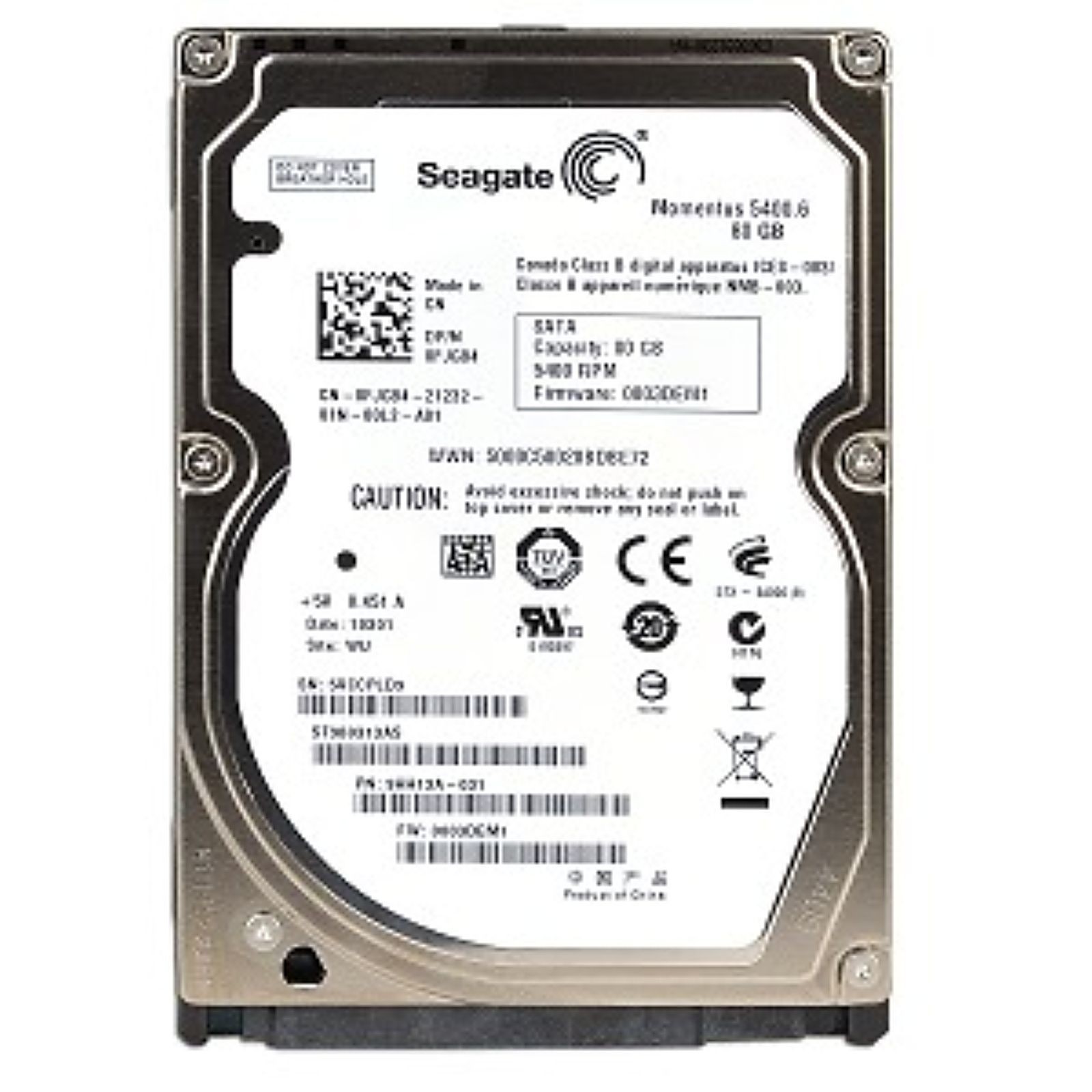 SEAGATE MOMENTUS 5400 RPM  80 GIG SATA LAPTOP HARD DRIVE TESTED GOOD