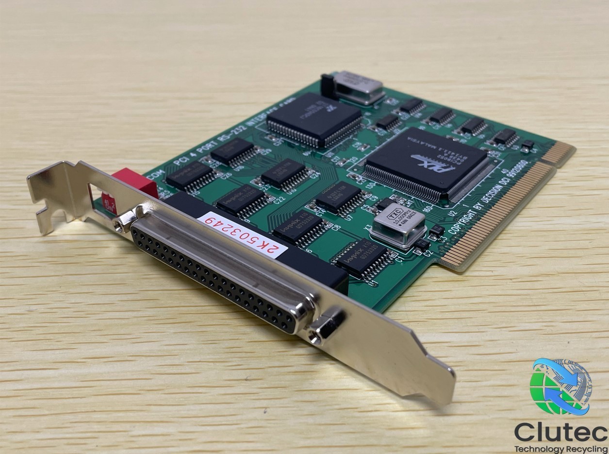 Decision DCI 99120600 PC COM PCI 4 Port RS-232 Interface Controller Card 