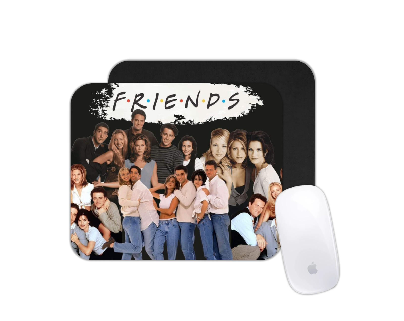 Friends Inspired Mouse Pad | Funny 90s Sitcom Desk Mat Gift for TV Show Fans