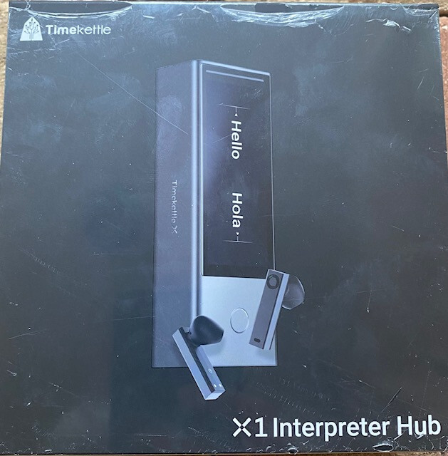 Timekettle X1 AI Interpreter Hub Translation Device Brand New/Factory Warranty