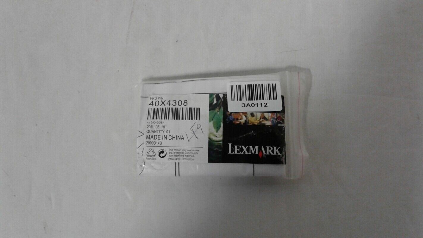 40X4308 Pick up Roller 2 pieces for Lexmark T650 T652 T654 Series.