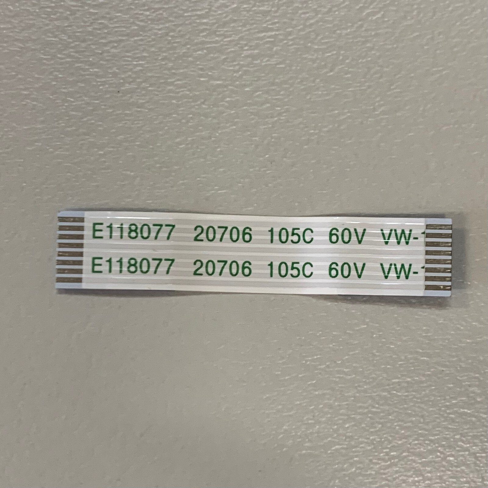 Genuine AWM 20706 8-Pin 45mm x 9mm Ribbon Cable TennRich 105C 60V E118077