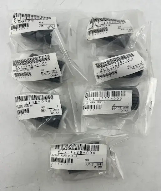 LOT OF 7 HP REPLACEMENT PAPER PICK-UP ROLLER RL1-1289-000 FOR HP LASERJET