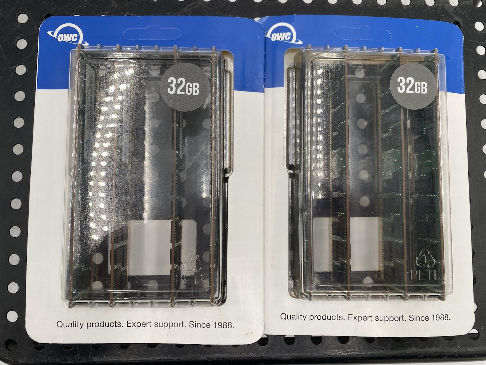LOT OF 2 OWC DDR3 1333 MHz UDIMM Mac Memory Module OWC1333D3W8M32K