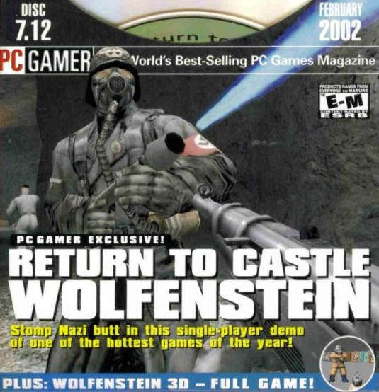 ORIGINAL Wolfenstein 3D PC CD castle FPS shooter game ALL 6 EPISODES FULL GAME