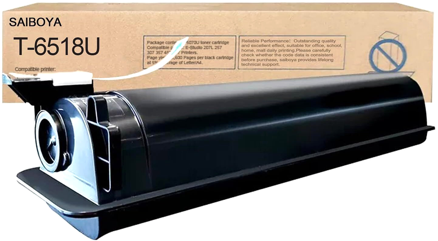 T-6518U Toner Cartridge for Toshiba e-STUDIO 5518A, 6518A, 7518A & 8518A Printer