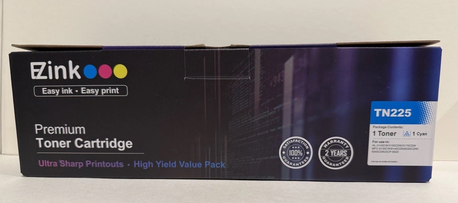 EZink Premium Toner Cartridge|TN225 Unopened