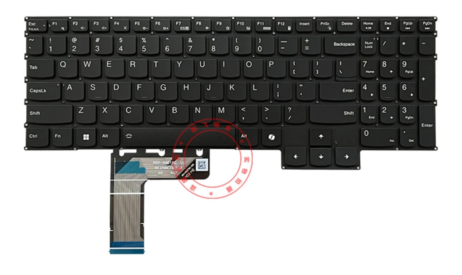 New Internal US Backlit Keyboard For Legion Pro 5 16IRX9 83DF Laptop