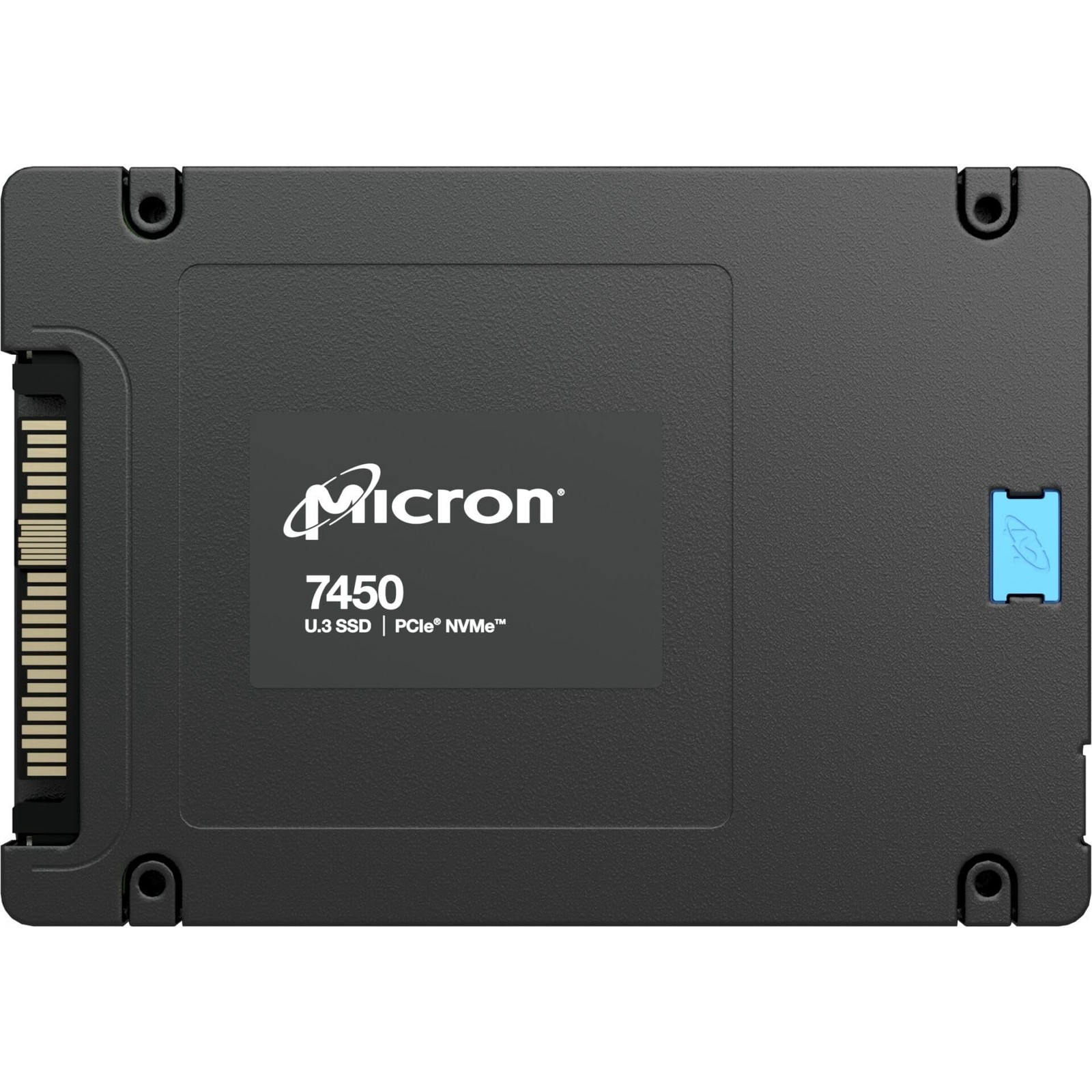 Micron 7450 PRO Internal Solid State Drive, 15.36TB, 2.5" U.3 PCIe 4.0 NVMe,