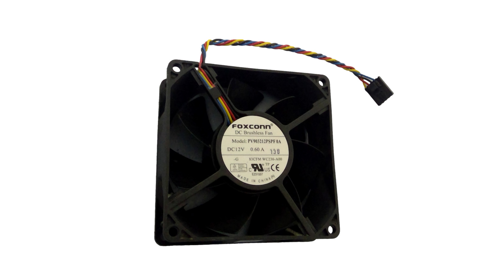 FOXCONN PV903212PSPF0A 12V Temperature Control Case Cooling Fan