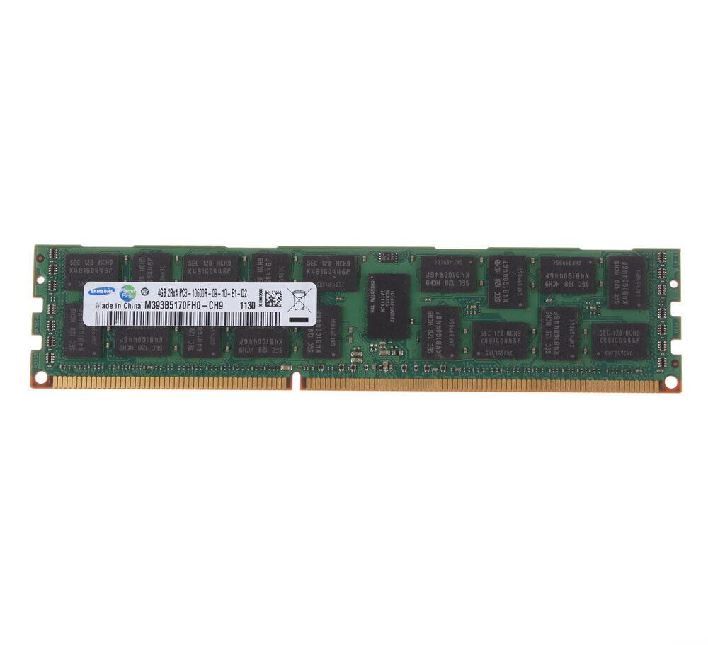 For Samsung 4x4GB DDR3 2RX4 PC3-10600R 1333MHzReg-DIMM ECCServer Memory RAM Lot