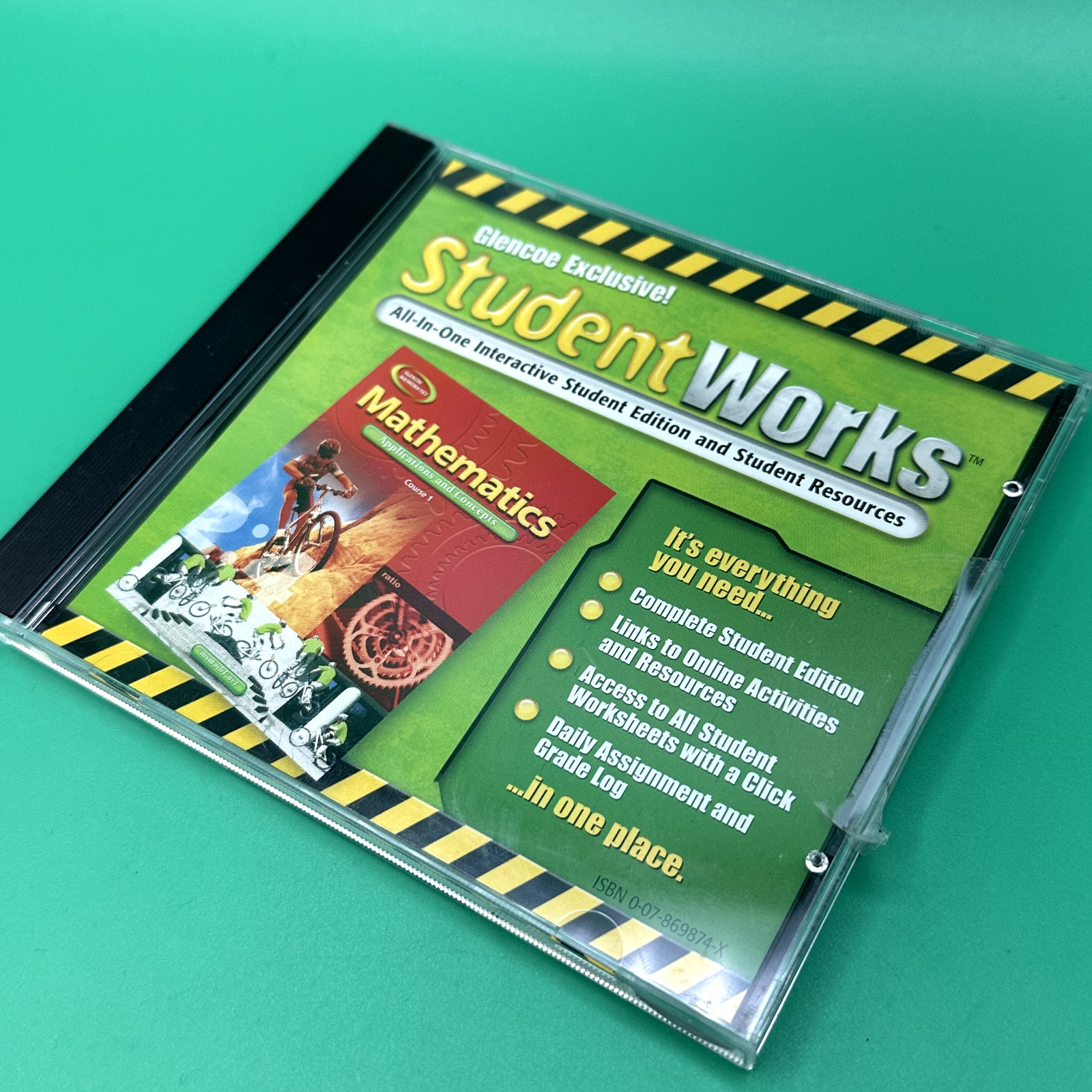 Glencoe Mathematics Student Works All-In-One Interactive Student Edition CD NEW