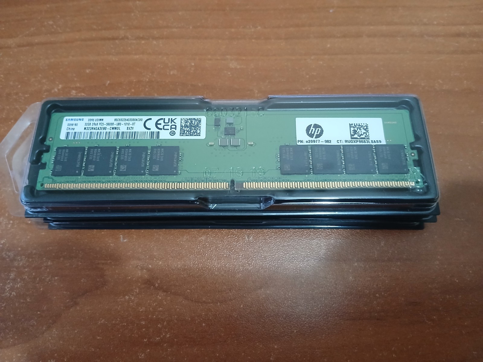 1x32GB Samsung DDR5 PC5-5600 Desktop RAM PC UDIMM Memory (M323R4GA3EB0)