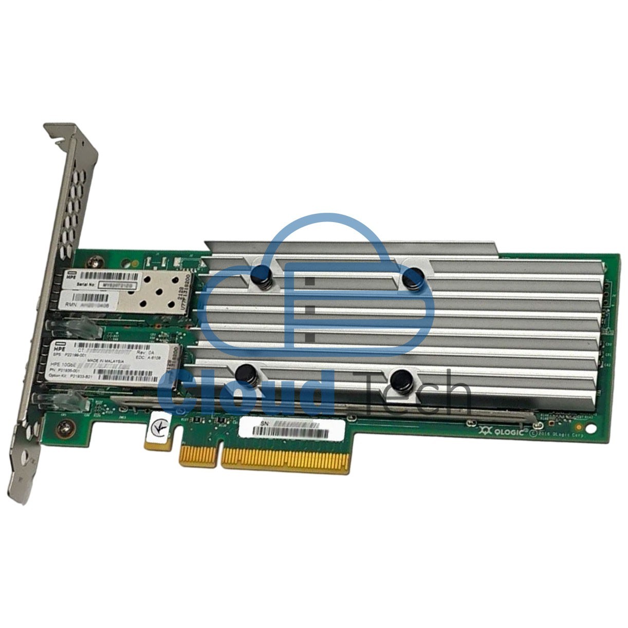 P21933-B21 HPE Marvell 2-Port 10G PCI-E SFP+ Network Card QL41132HLCU P22199-001