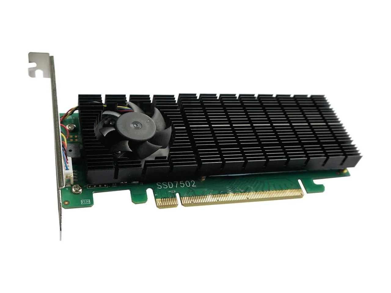 HighPoint SSD7502 PCIE 4.0 X16 2X M.2 NVME RAID CONTROLLER
