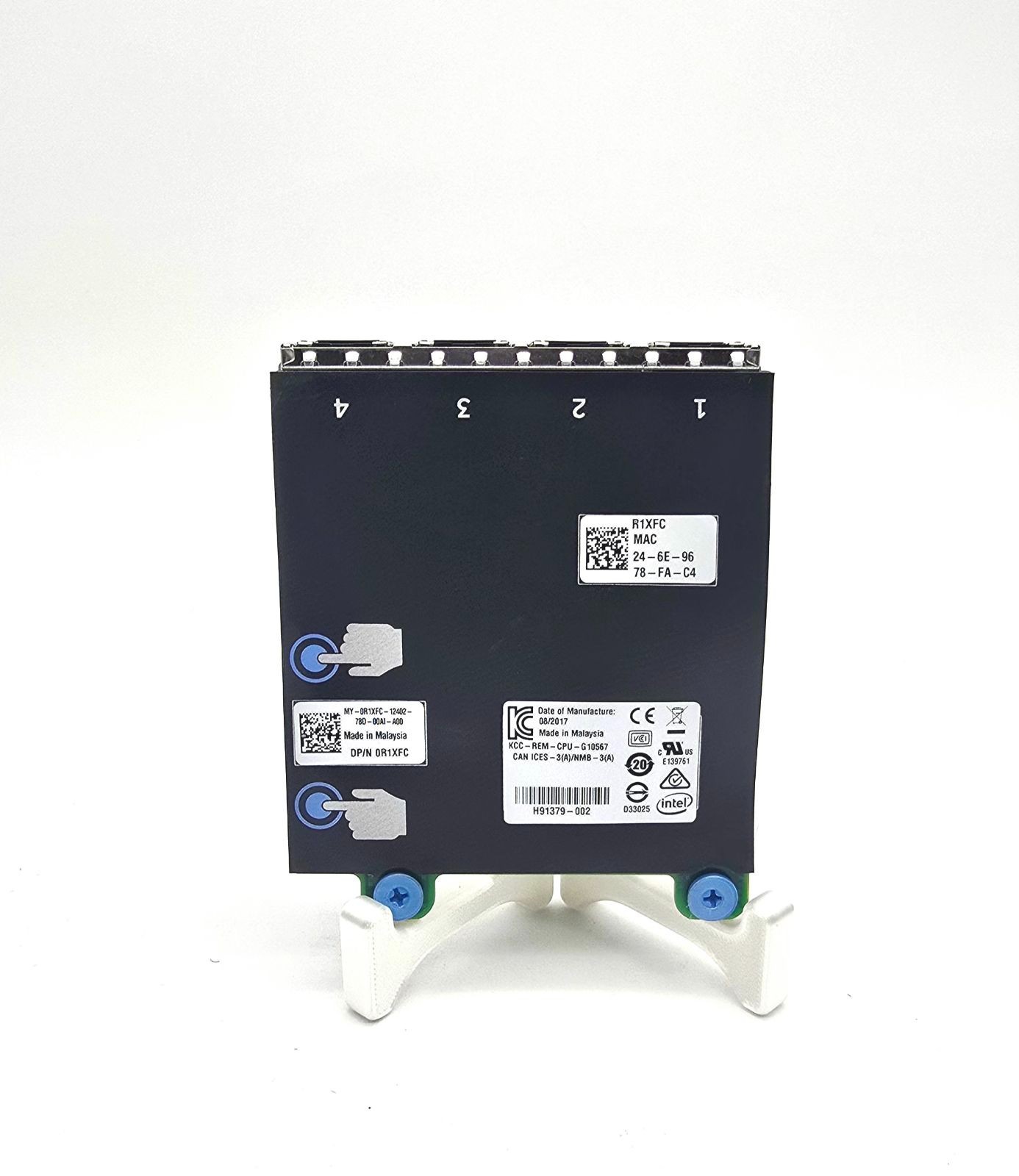 Dell Intel R1XFC I350 Quad Port Gigabit Network Daughter Card R620 R720