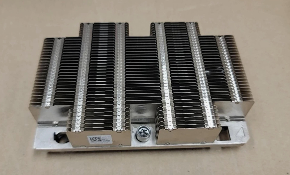 Dell 0F8NV PowerEdge R740 R640 1U High Performance CPU Heatsink w/XPDVP Bracket