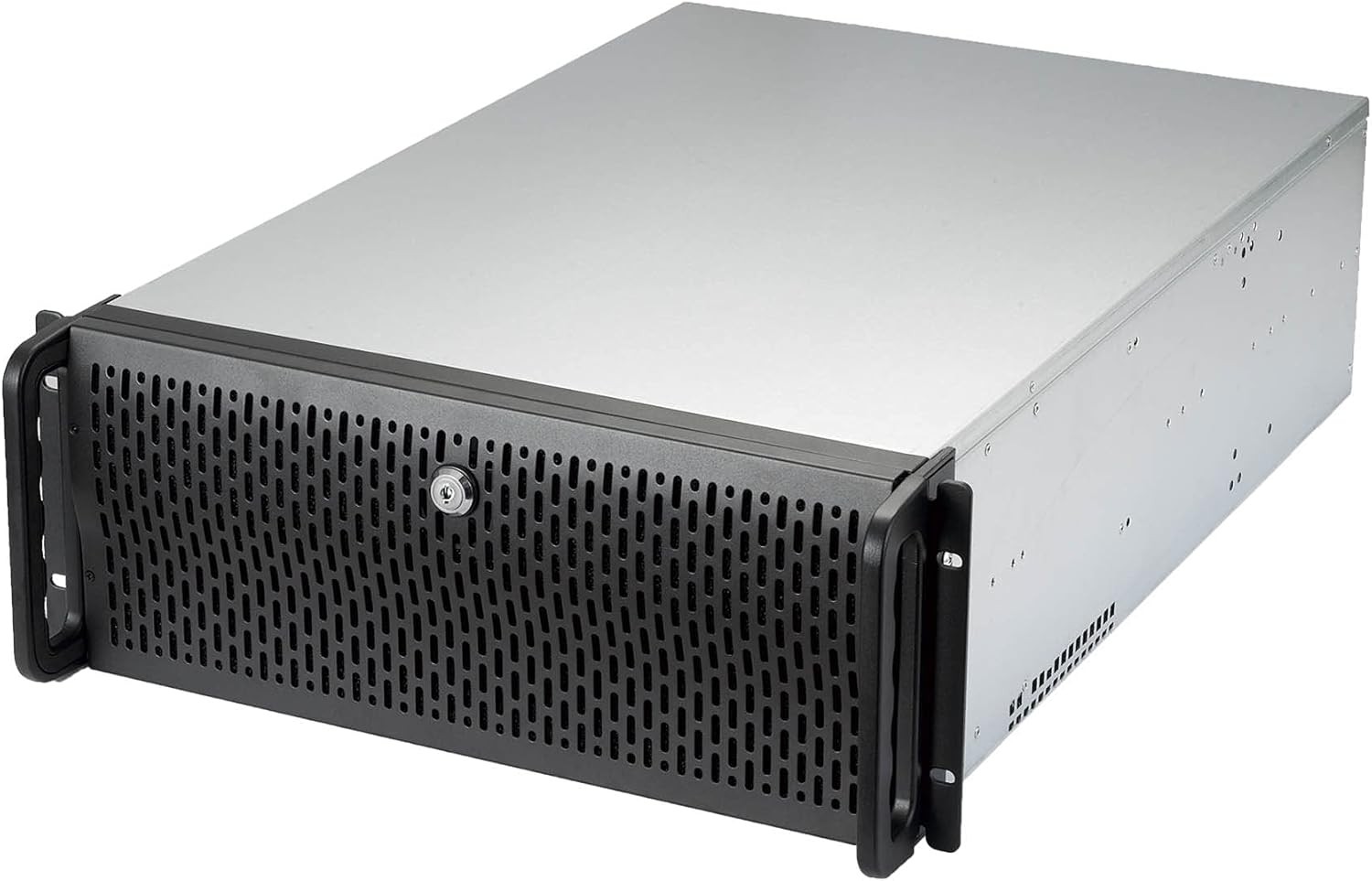 4U Rackmount Server Chassis 15x 3.5" HDD Bays E-ATX w/ Fans USB 3.0 Lock